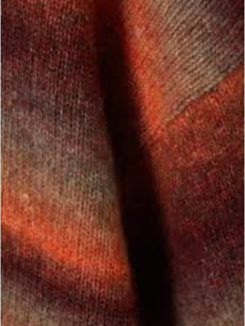 Quiksilver Fig and Brown Ombre Knit Cardigan with Belt NWT
